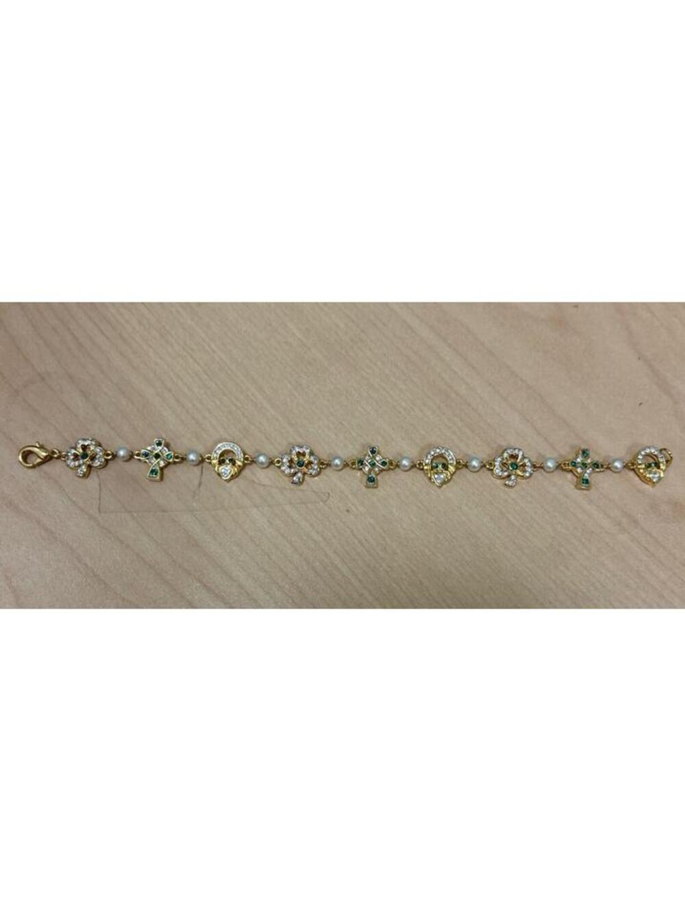 Danbury Mint Irish Blessings Bracelet
